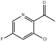 1-(3-chloro-5-fluoropyridin-2-yl)ethanone Structure