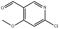 6-Chloro-4-methoxypyridine-3-carbaldehyde Structure