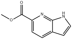Methyl 7-azaindole-6-carboxylate 구조식 이미지