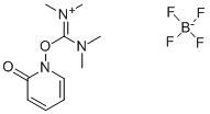 2-(2-Pyridon-1-yl)-1,1,3,3-tetramethyluronium tetrafluoroborate 구조식 이미지