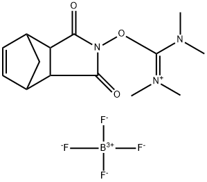 2-(5-Norborene-2,3-dicarboximido)-1,1,3,3-tetramethyluronium tetrafluoroborate Structure