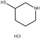 piperidine-3-thiol hydrochloride Structure