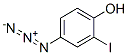 2-iodo-4-azidophenol Structure