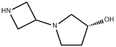 (3R)-1-(3-azetidinyl)-3-Pyrrolidinol Structure