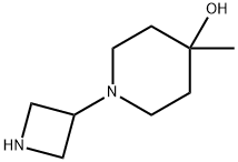 1-(Azetidin-3-yl)-4-methylpiperidin-4-ol Structure