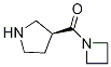 1-azetidinyl(3S)-3-pyrrolidinyl-Methanone 구조식 이미지