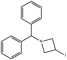 1-Benzhydryl-3-iodoazetidine Structure