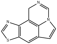 1H-Pyrrolo[3,2,1-ij]thiazolo[4,5-f]quinazoline(9CI) Structure