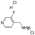 (3-fluoropyridin-4-yl)MethanaMine dihydrochloride 구조식 이미지
