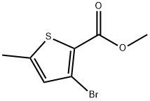 Methyl 3-bromo-5-methylthiophene-2-carboxylate Structure