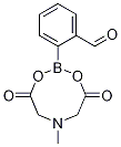 2-(6-Methyl-4,8-dioxo-1,3,6,2-dioxazaborocan-2-yl)benzaldehyde Structure