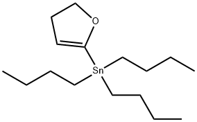 Tributyl(4,5-dihydrofuran-2-yl)tin Structure