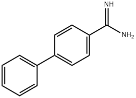 BIPHENYL-4-CARBOXAMIDINE Structure