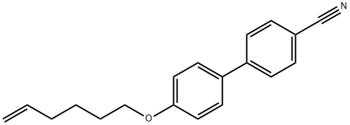 4`-Hex-5-enyloxy-biphenyl-4-carbonitrile Structure