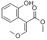 methyl 2-(2′-hydroxy phenyl)-3-methoxy acrylate 구조식 이미지