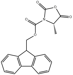 FMOC-ALA-N-CARBOXYANHYDRIDE Structure