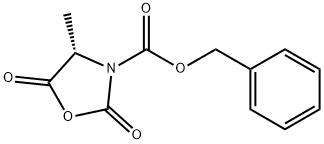 Z-L-Alanine N-carboxyanhydride 구조식 이미지