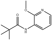 N-(2-Methoxypyridin-3-yl)pivalamide 구조식 이미지