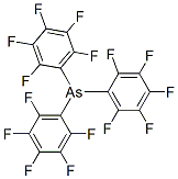 Tris(pentafluorophenyl)arsine Structure