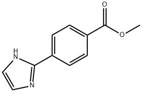 4-(1H-IMIDAZOL-2-YL)-BENZOIC ACID METHYL ESTER Structure