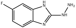 2H-Benzimidazol-2-one,5-fluoro-1,3-dihydro-,hydrazone(9CI) Structure