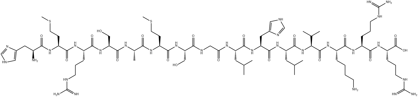 SAMS PEPTIDE 구조식 이미지