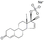 Gestodene Sulfate Sodium Salt Structure