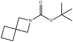 2-Azaspiro[3.3]heptane-2-carboxylic acid tert-butyl ester Structure