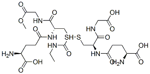 S-(N-ETHYLCARBAMOYL)GLUTATHIONEMONOMETHYLESTER Structure