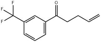 1-[3-(TrifluoroMethyl)phenyl]pent-4-en-1-one Structure