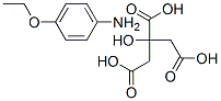 p-phenetidine citrate 구조식 이미지