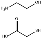 ETHANOLAMINE THIOGLYCOLATE Structure