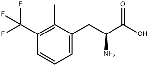 2-METHYL-3-(TRIFLUOROMETHYL)-DL-PHENYLALANINE Structure