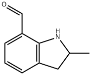 2,3-dihydro-2-Methyl-1H-Indole-7-carboxaldehyde Structure