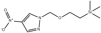 4-Nitro-1-((2-(Trimethylsilyl)Ethoxy)Methyl)-1H-Pyrazole Structure