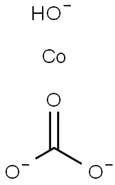 Cobalt(II) carbonate hydroxide 구조식 이미지