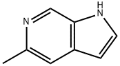 1H-Pyrrolo[2,3-c]pyridine, 5-Methyl- Structure