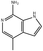 1H-Pyrrolo[2,3-c]pyridin-7-aMine, 4-Methyl- Structure