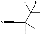 3,3,3-trifluoro-2,2-diMethylpropanenitrile Structure