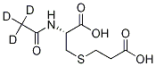 N-(Acetyl-d3)-S-(2-carboxyethyl)-L-cysteine Structure