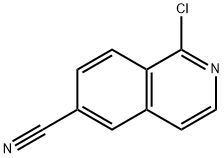 1-Chloroisoquinoline-6-carbonitrile Structure