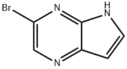 5H-Pyrrolo[2,3-b]pyrazine, 3-bromo- Structure