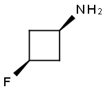 Cis-3-Fluoro-cyclobutylamine Structure