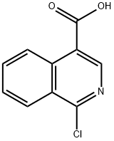 1-chloroisoquinoline-4-carboxylic acid Structure