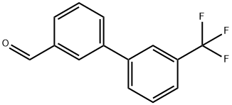 3'-TRIFLUOROMETHYLBIPHENYL-3-CARBALDEHYDE Structure