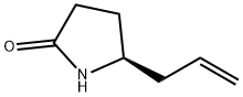 2-Pyrrolidinone,5-(2-propenyl)-,(5S)-(9CI) 구조식 이미지