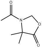 5-옥사졸리디논,3-아세틸-4,4-디메틸-(9CI) 구조식 이미지