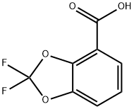 2,2-Difluoro-1,3-benzodioxole-4-carboxylic acid Structure