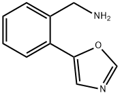 2-(5-Oxazolyl)benzylaMine 구조식 이미지