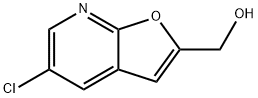 (5-Chlorofuro[2,3-b]pyridin-2-yl)methanol Structure